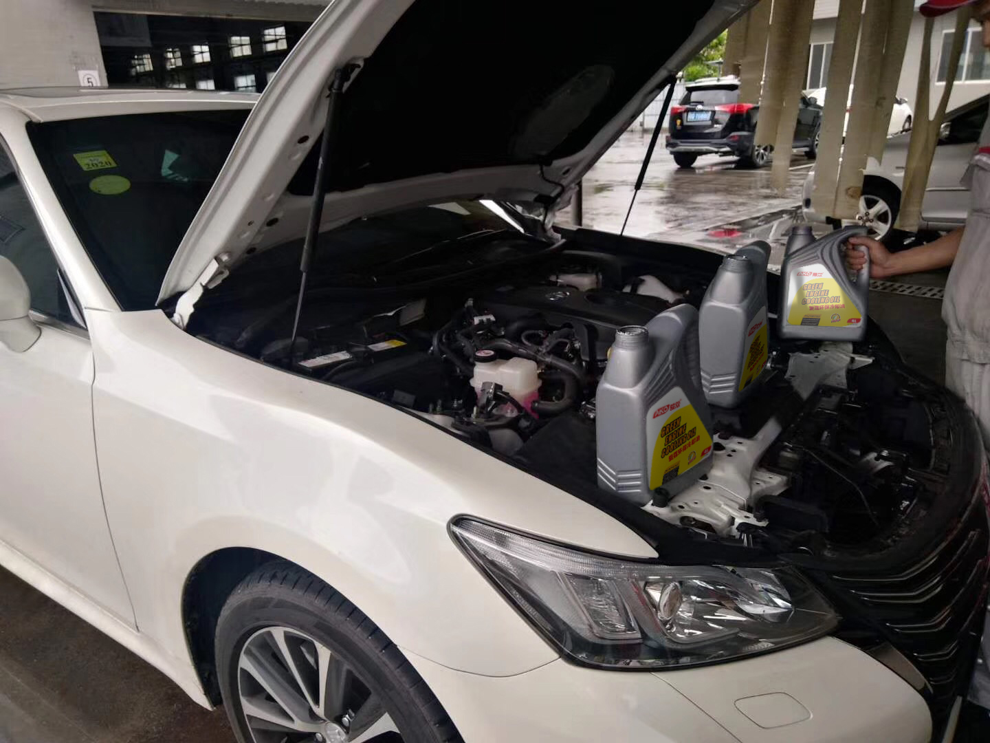 無水冷卻液更換