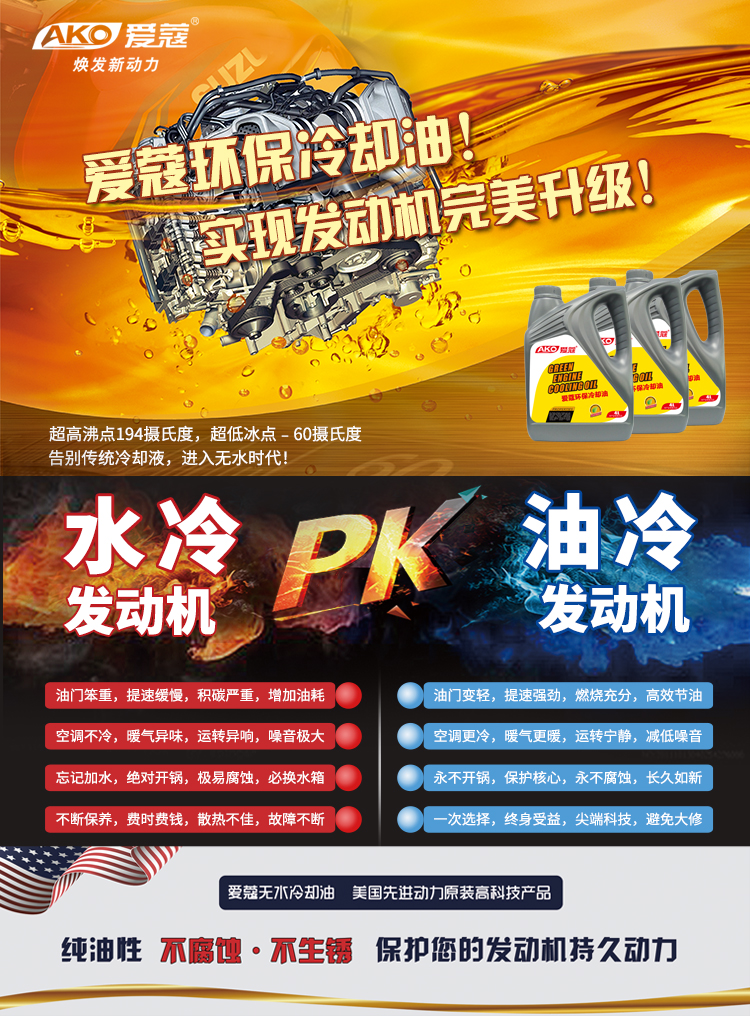 愛蔻無水冷卻液